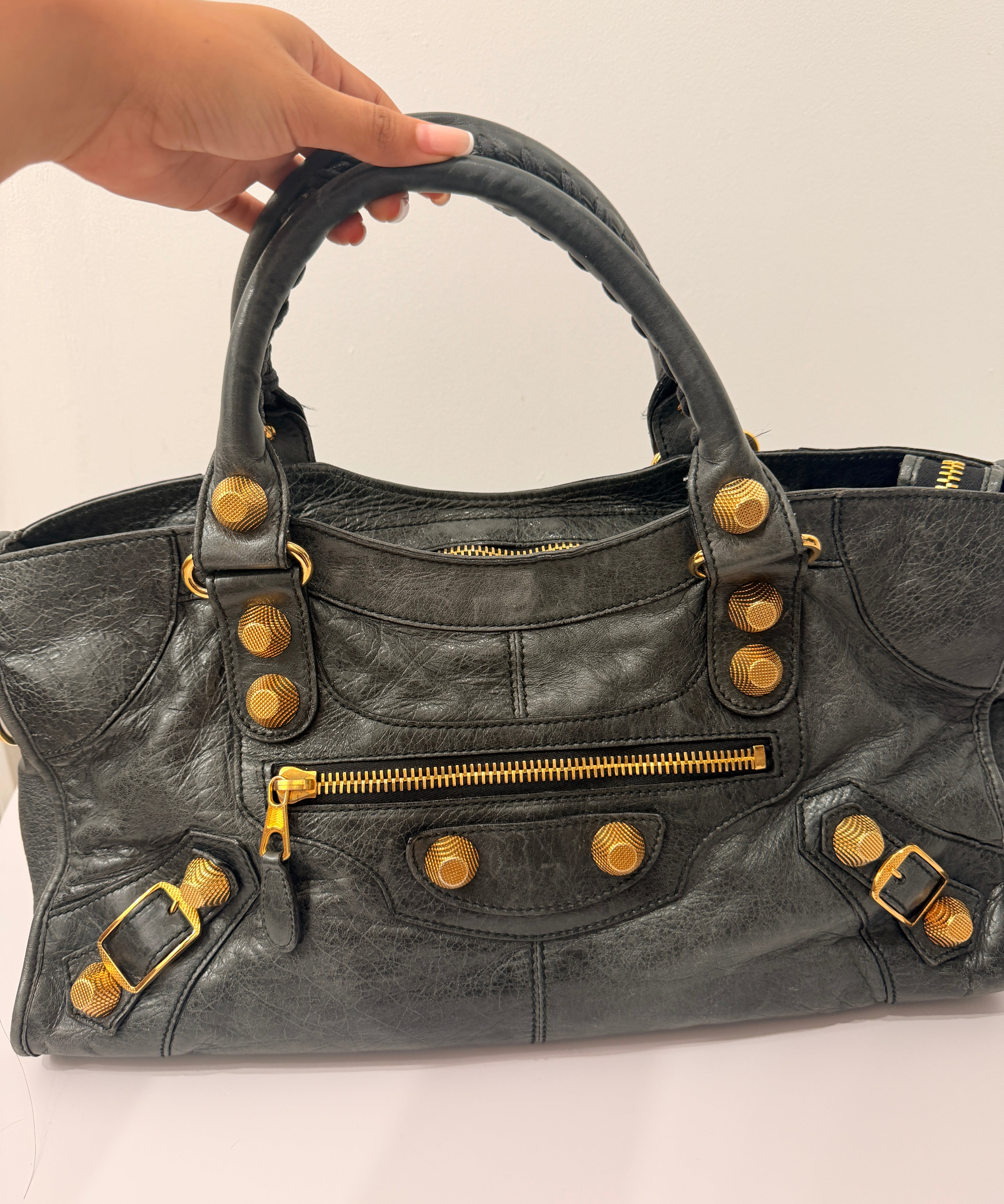 Balenciaga Giant 21 Black City Bag