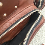 Brown Chloe Betty Leather Shoulder bag