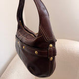 Plum Coach Ergo Belted Shoulder Bag