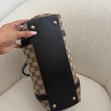 Brown Gucci Abbey Mini Tote Bag