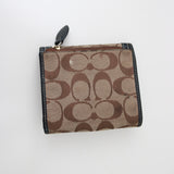 Coach Brown Legacy Signature Turnlock Wallet