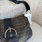 Coach Black Large Signature Soho Bag