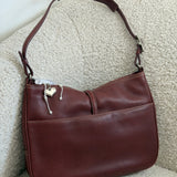 Coach Red Hamptons Clip Bag