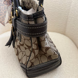 Coach Brown Signature Hamptons Carry-All Bag