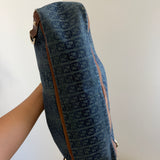 Denim Gucci Abbey Tote Bag