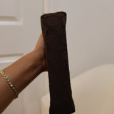 Brown Signature Turnlock Coach Mini Bag