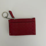 Red Coach Signature  Cardholder