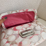 Coach Pink Optic Kristen Shoulder Bag