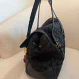 Coach Black Chelsea Bowler Bag