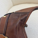 Rare Brown Coach Ergo Large Belted Shoulder Bag