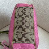 Spring Daisy Coach Bleeker Signature Tote Bag