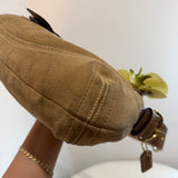 Coach Khaki Suede Large Soho Bag