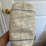 White Dior Romantique Barrel Bag