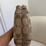 Rare Coach Pink Signature Poppy Shoulder Bag