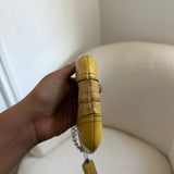 Butter Yellow Coach Mini Hobo Bag Charm