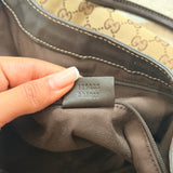 Brown Gucci Abbey Tote Bag