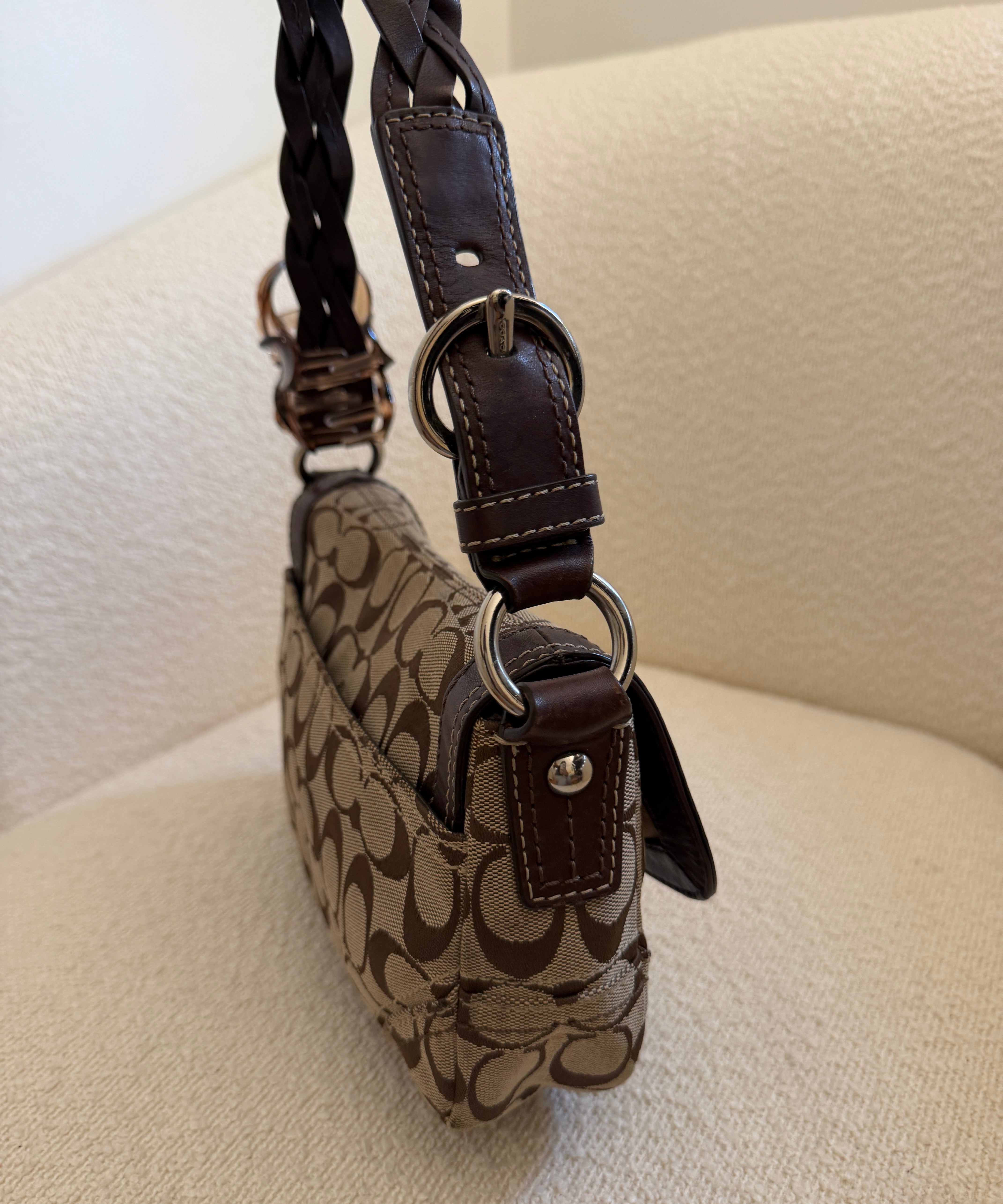 Coach Brown Chelsea Shoulder Bag