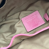 Rare Coach Striped Double Pocket Soho Bag