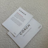 Coach Grey Canvas Demi Hamptons Buckle Bag