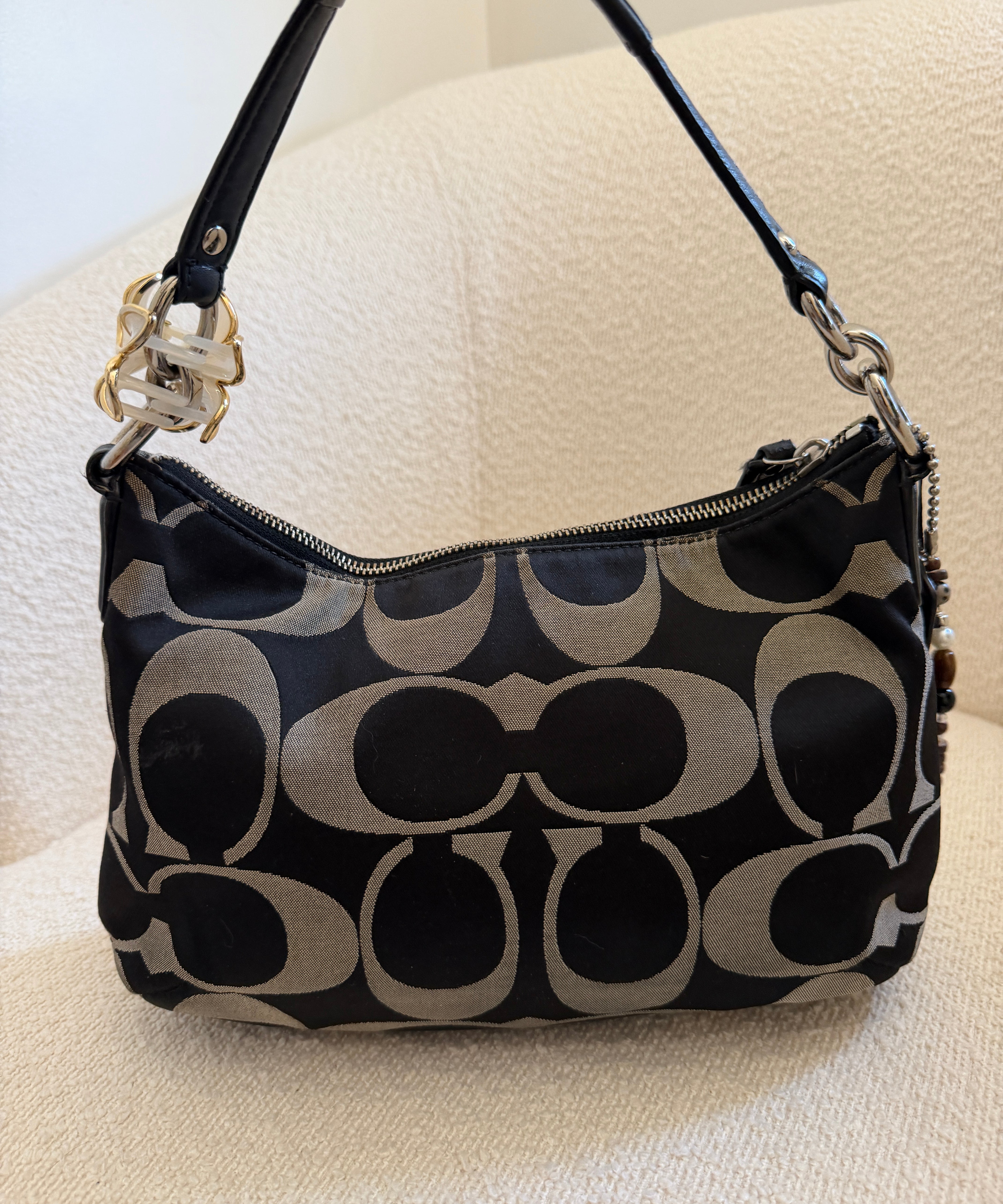 Coach Black Kristen Shoulder Bag