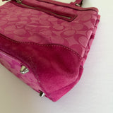 Coach Pink Hamptons Shoulder Bag