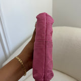 Coach Pink Signature Pochette Bag