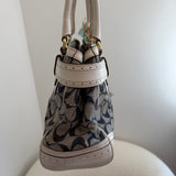 Coach Denim Signature Hamptons Carry-All Bag