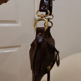 Brown Fendi Zucca Shoulder Bag