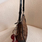 Coach Brown Signature Demi Hamptons Bag