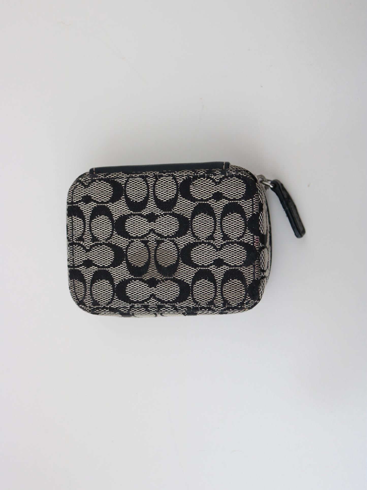 Coach Monogram Pill Box Case