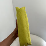 Coach Lime Green Signature East West Baguette