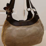 Coach Beige Soho Lynn Bag