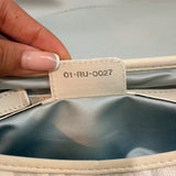 White Dior Romantique Barrel Bag