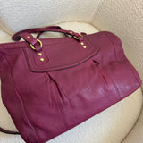 Coach Mauve Pink Leather Ashley Bag