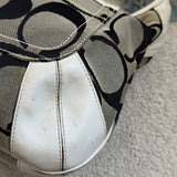 Coach Navy Signature Ergo Bag