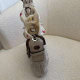 Coach White Canvas Mini Soho Bag
