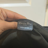 Chocolate Brown Dior Romantique Trotter Shoulder Bag
