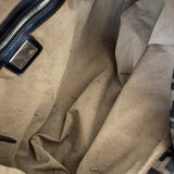 Fendi Tobacco Canvas Zucca Chef Large Shoulder Bag